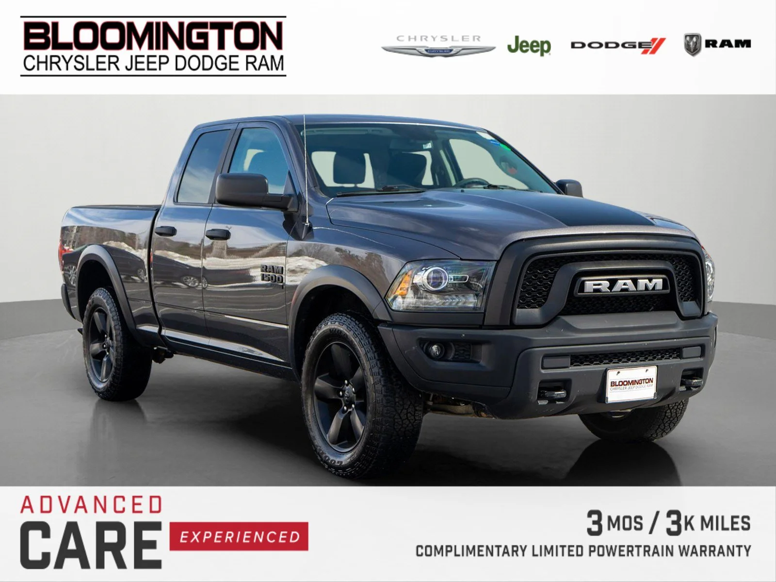 2020 RAM 1500 Classic Warlock 4x4 Quad Cab 6'4's photo