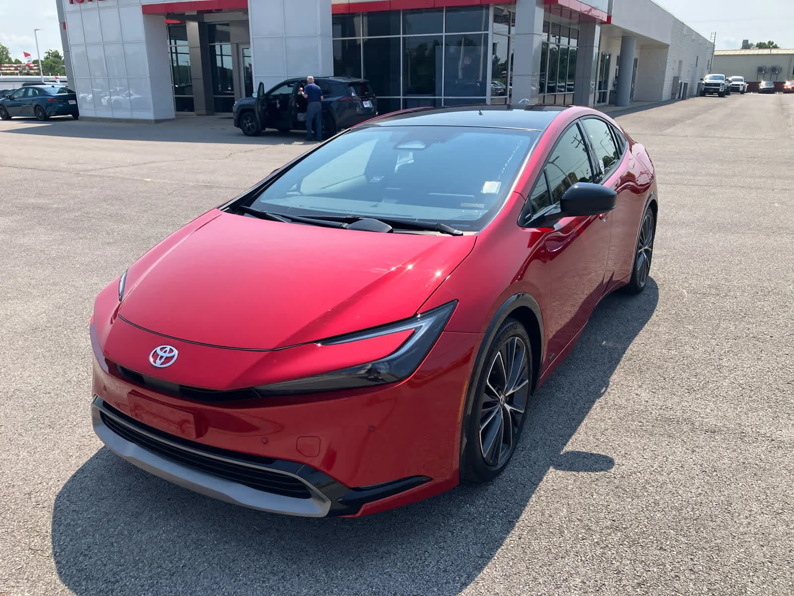 Certified Used 2024 Supersonic Red Toyota XLE image 5