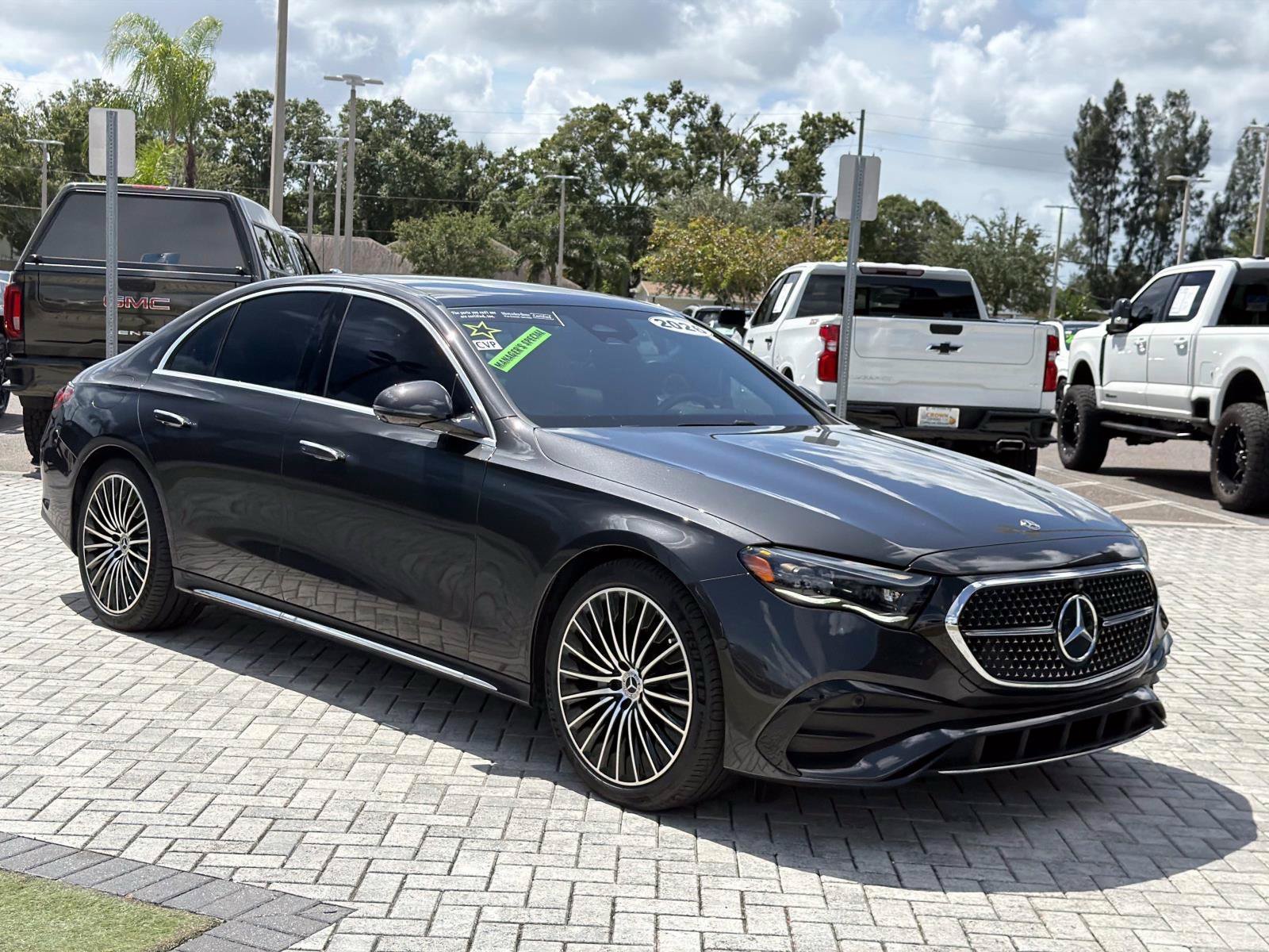Certified Used 2026 Gray Metallic Mercedes-Benz E 350 image 3