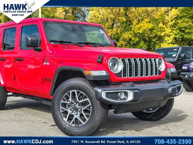 Used 2026 Red Jeep Sahara image 2
