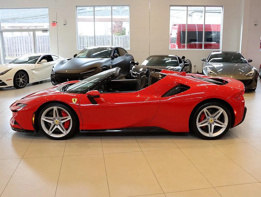 Certified Used 2023 Rosso Corsa Ferrari  image 141