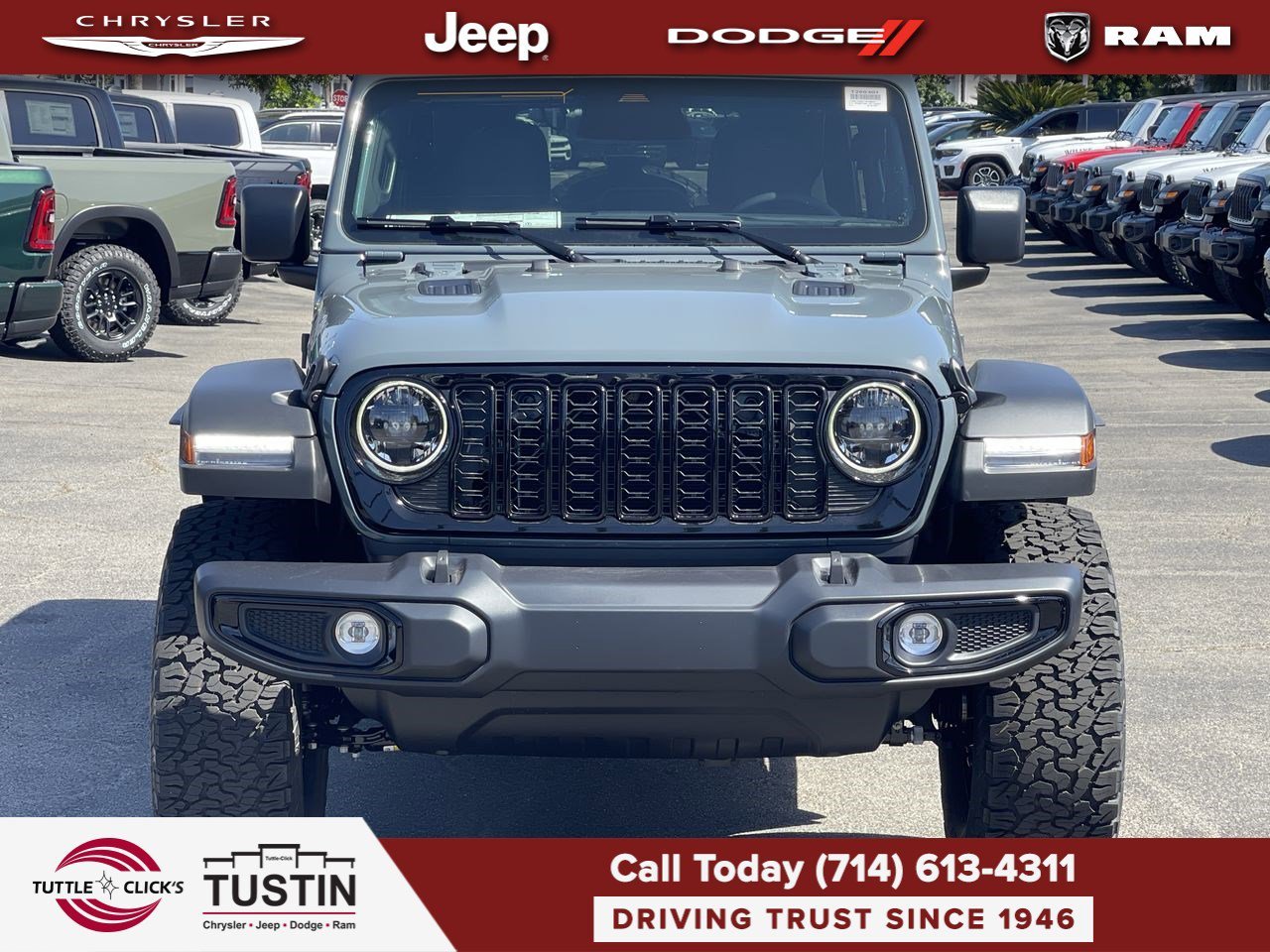 New 2026 Anvil Clear-Coat Exterior Paint Jeep Willys image 2