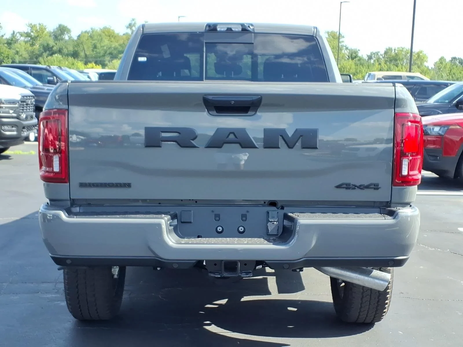 New 2027 Ceramic Gray Clearcoat Ram Big Horn image 17