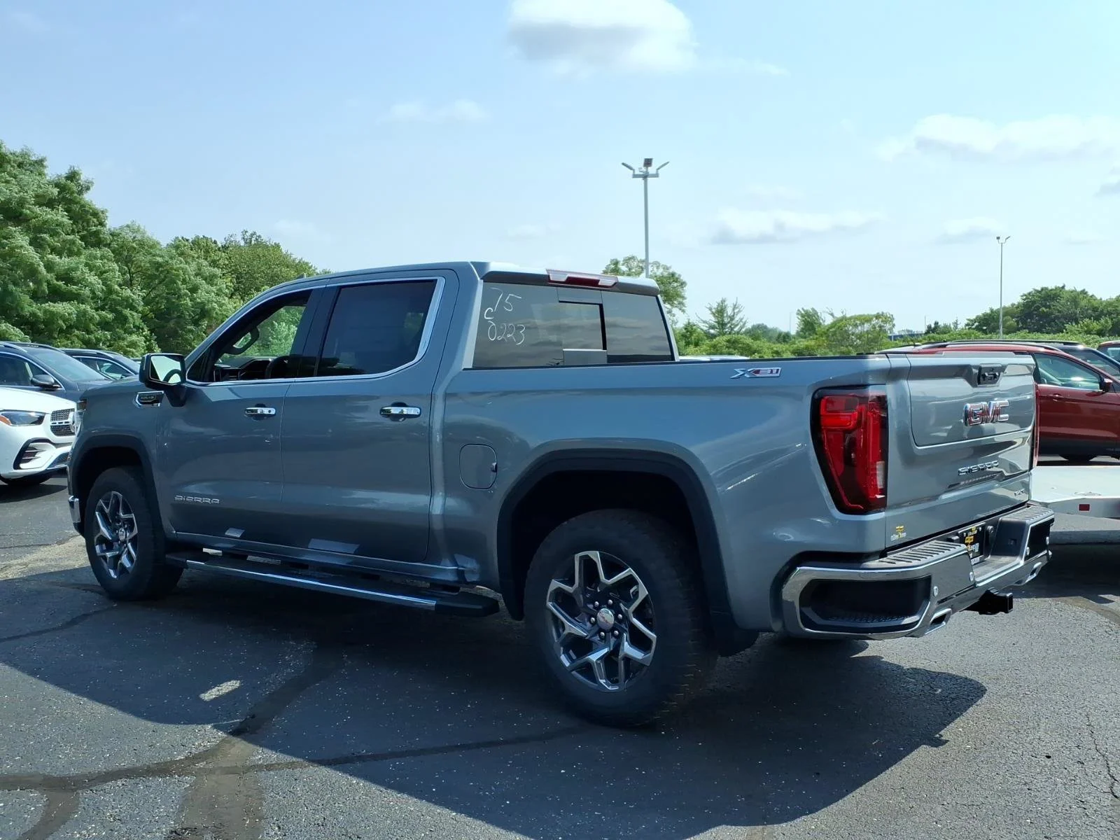 New 2026 Sterling Metallic GMC SLT image 8