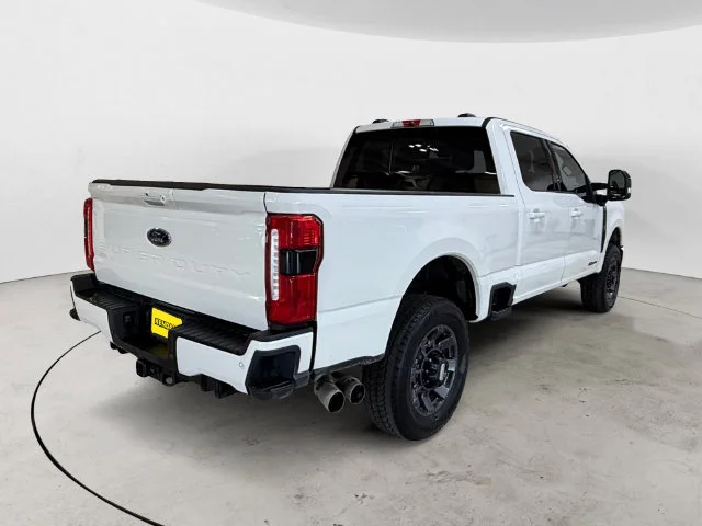 Certified Used 2024 White Metallic Ford Lariat image 5