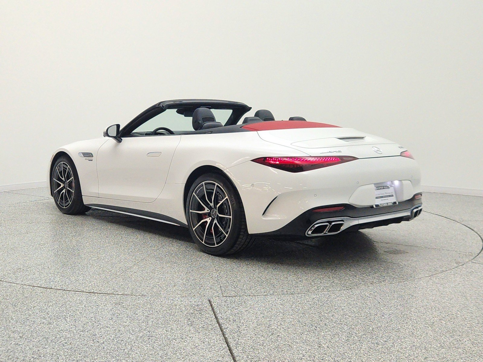 Certified Used 2023 MANUFAKTUR Moonlight White Metallic Mercedes-Benz AMG® SL 55 Roadster image 12