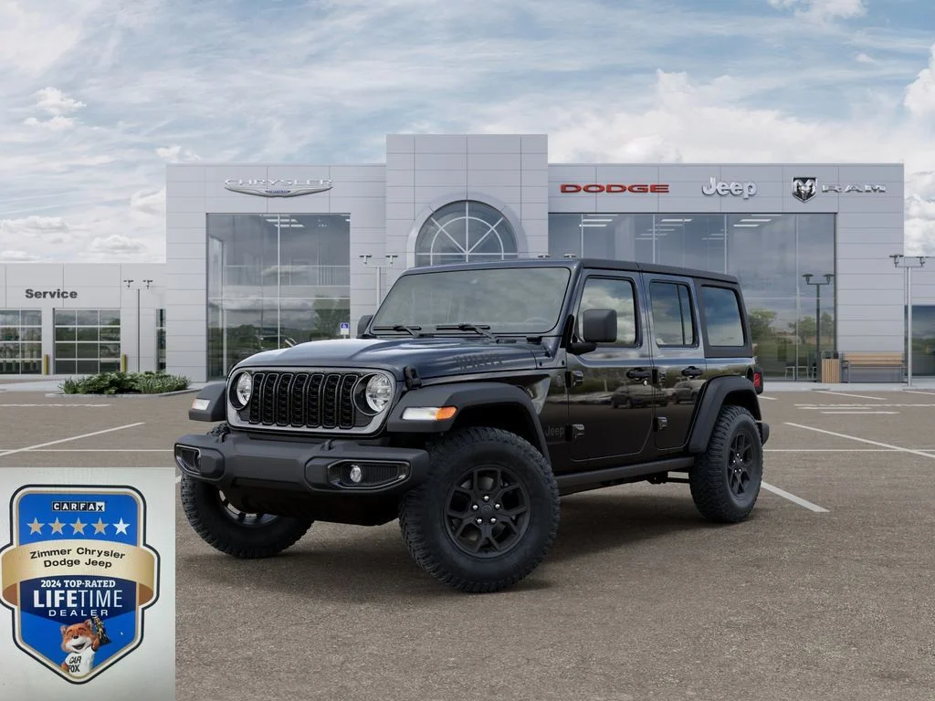 New 2026 Black Clear-Coat Exterior Paint Jeep Willys image 1