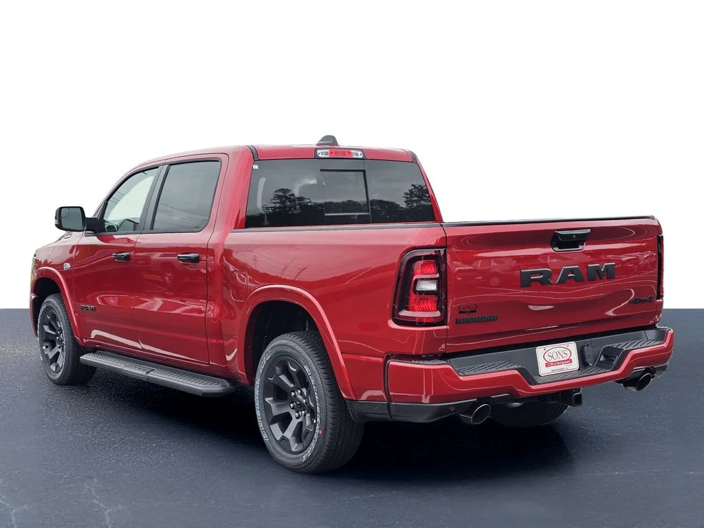 New 2026 Molten Red Pearl-Coat Exterior Paint RAM Big Horn/Lone Star image 14