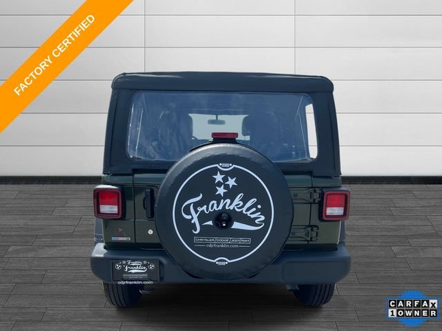 Certified Used 2023 Green Jeep Sport image 5