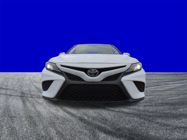 Certified Used 2019 Super White Toyota SE image 9