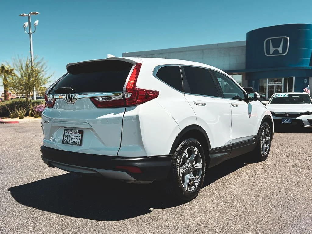 Certified Used 2019 Platinum White Pearl Honda EX image 9