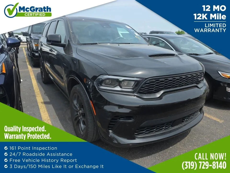 Certified Used 2025 Black Dodge R/T Plus image 1