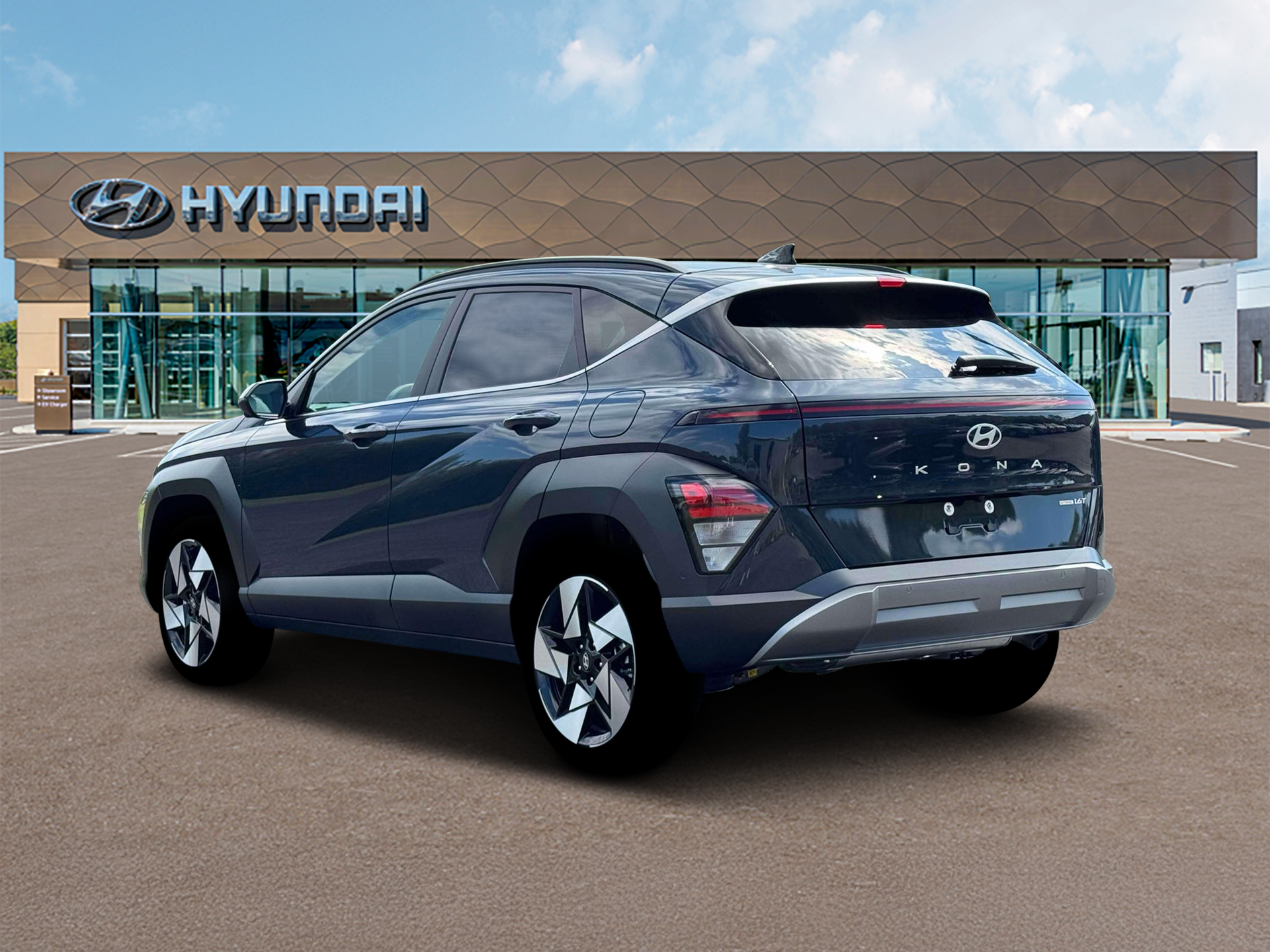 New 2026 Blue Hyundai Limited AWD image 5