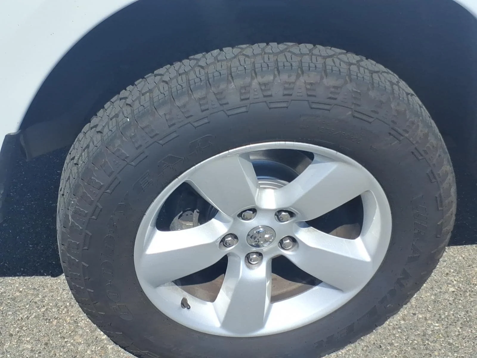 Used 2024 Bright White Clearcoat Ram SLT image 12