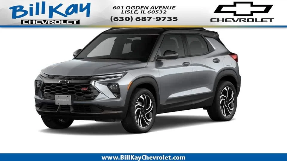 New 2026 Sterling Gray Metallic Chevrolet RS image 1