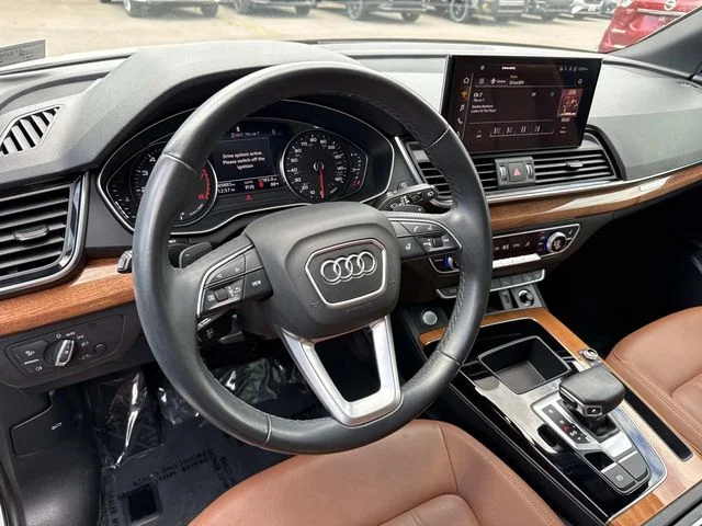 Used 2021 White Audi 45 Premium image 2