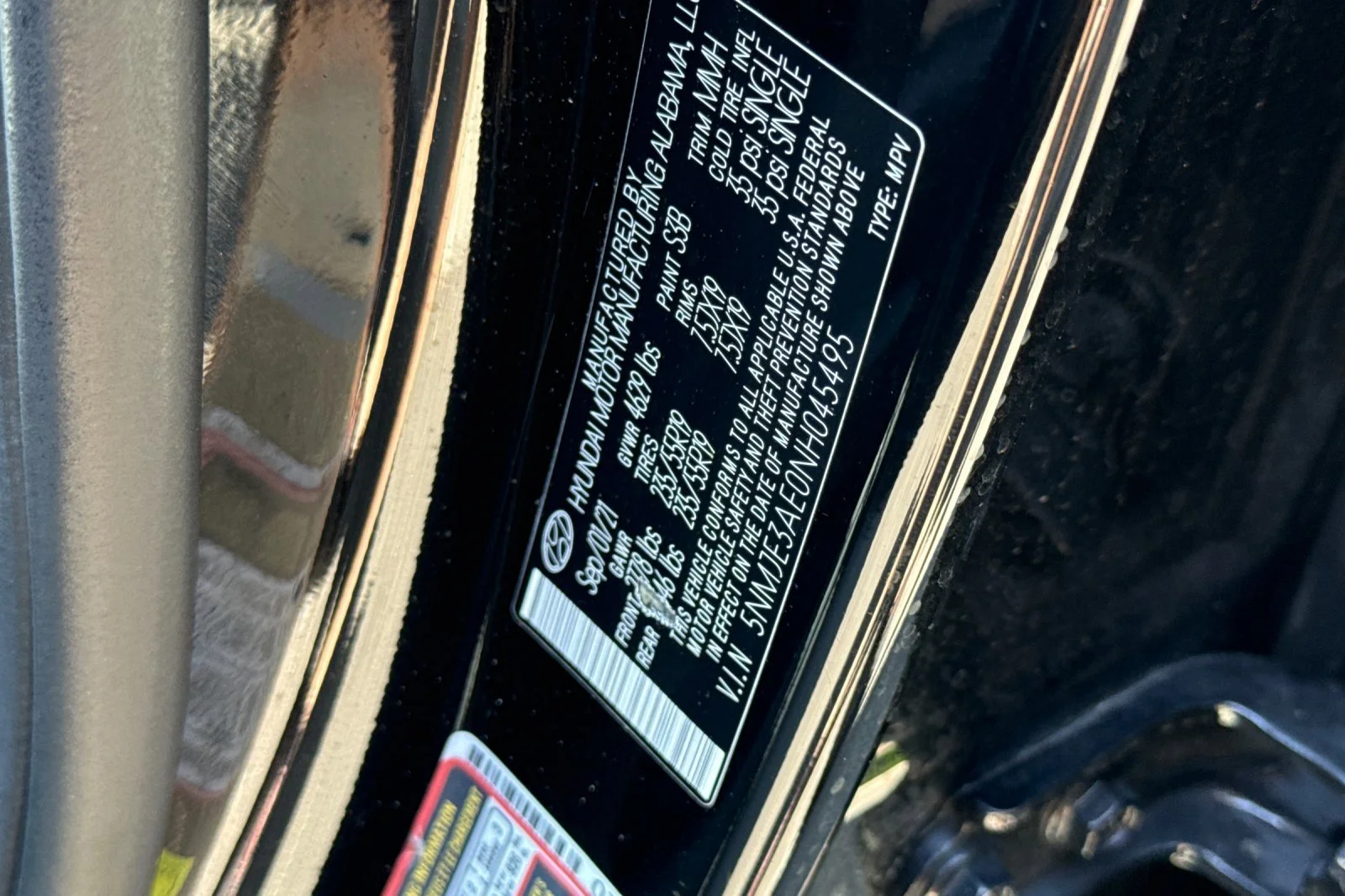 Used 2022 Phantom Black Hyundai Limited image 28