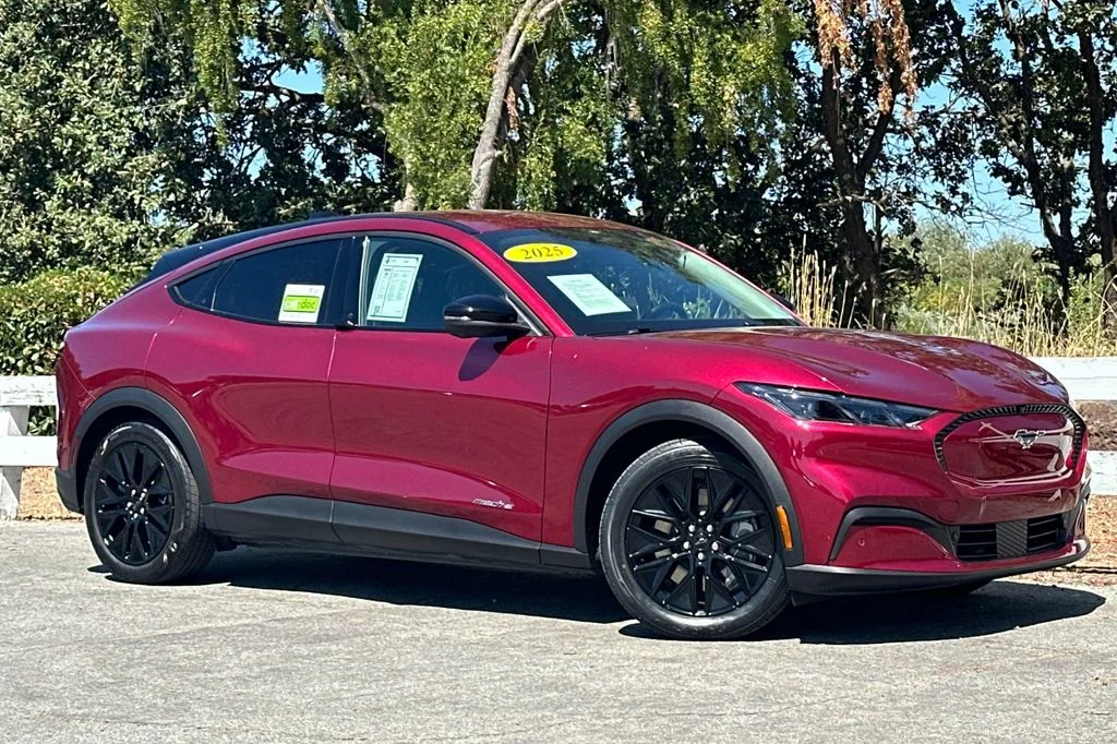 Used 2025 Ford Mustang Mach-E Select RWD with VIN 3FMTK1R40SMA39296 for sale in Novato, CA