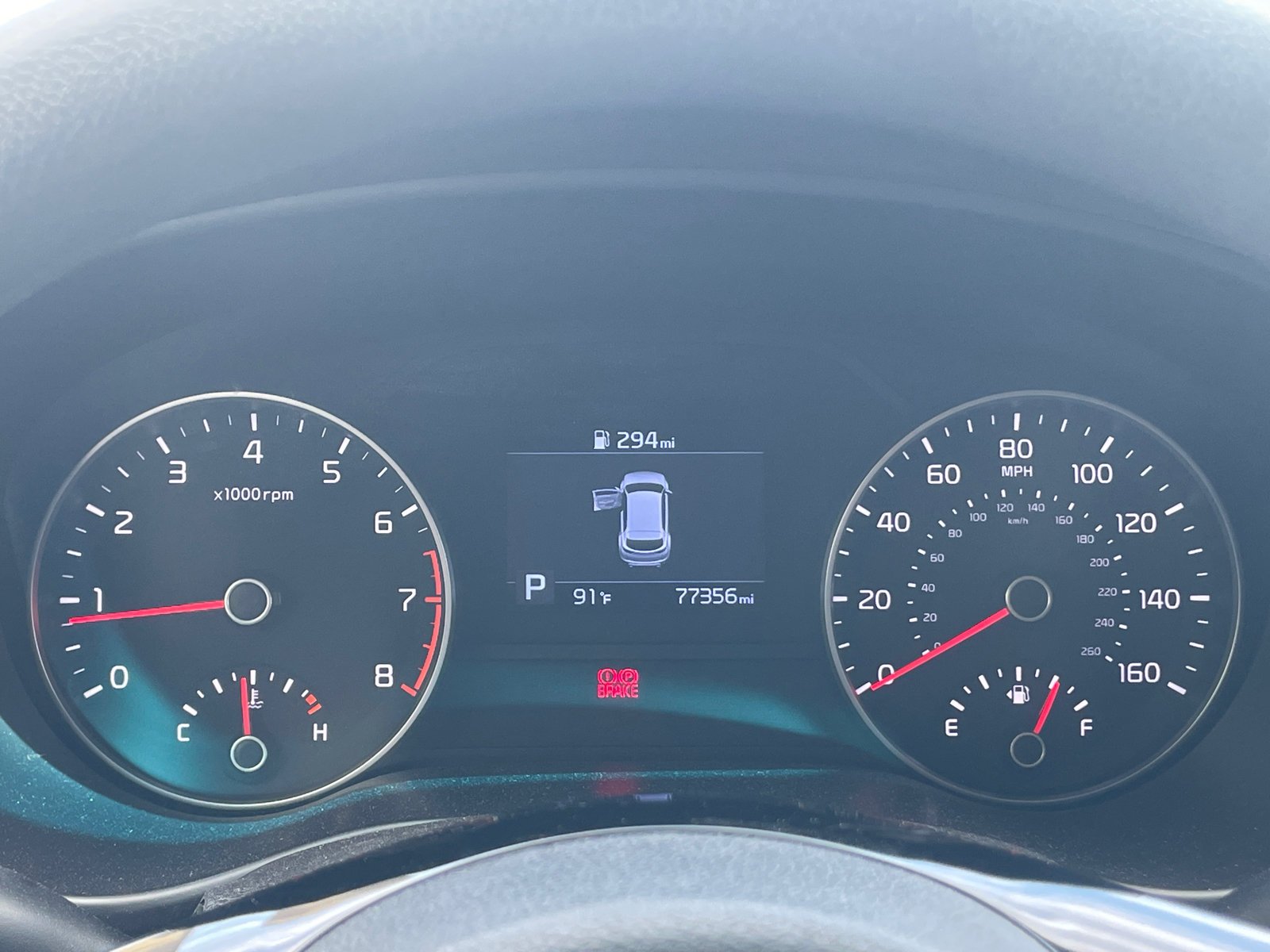 Used 2021 Snow White Pearl Kia LX image 13