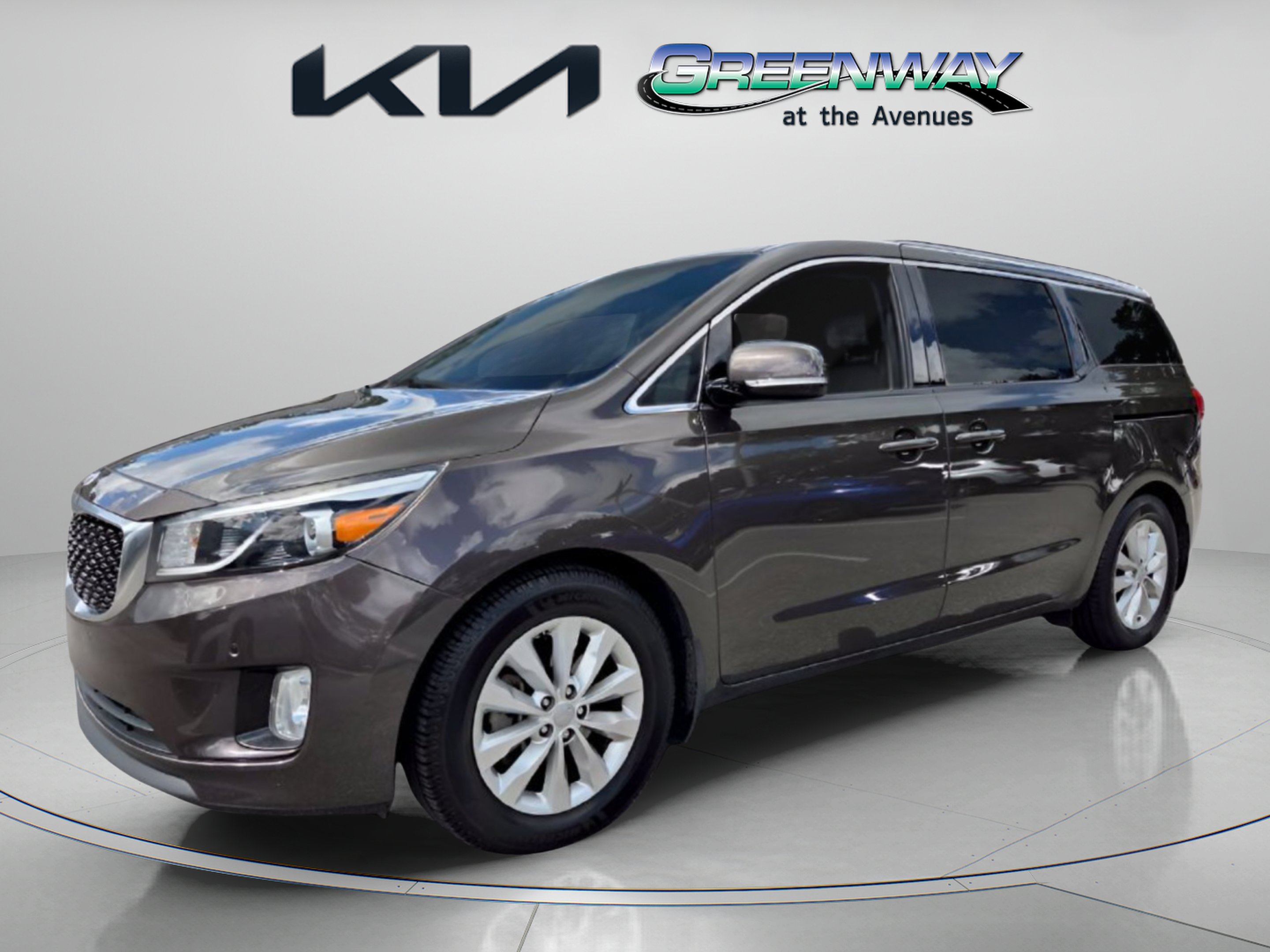 Used 2017 Titanium Bronze Kia EX image 3