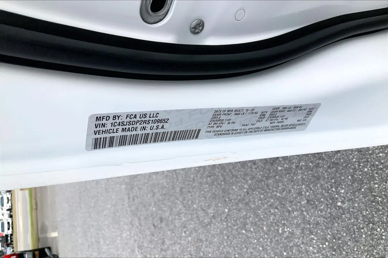 Used 2024 Bright White Clearcoat Jeep Series III image 29