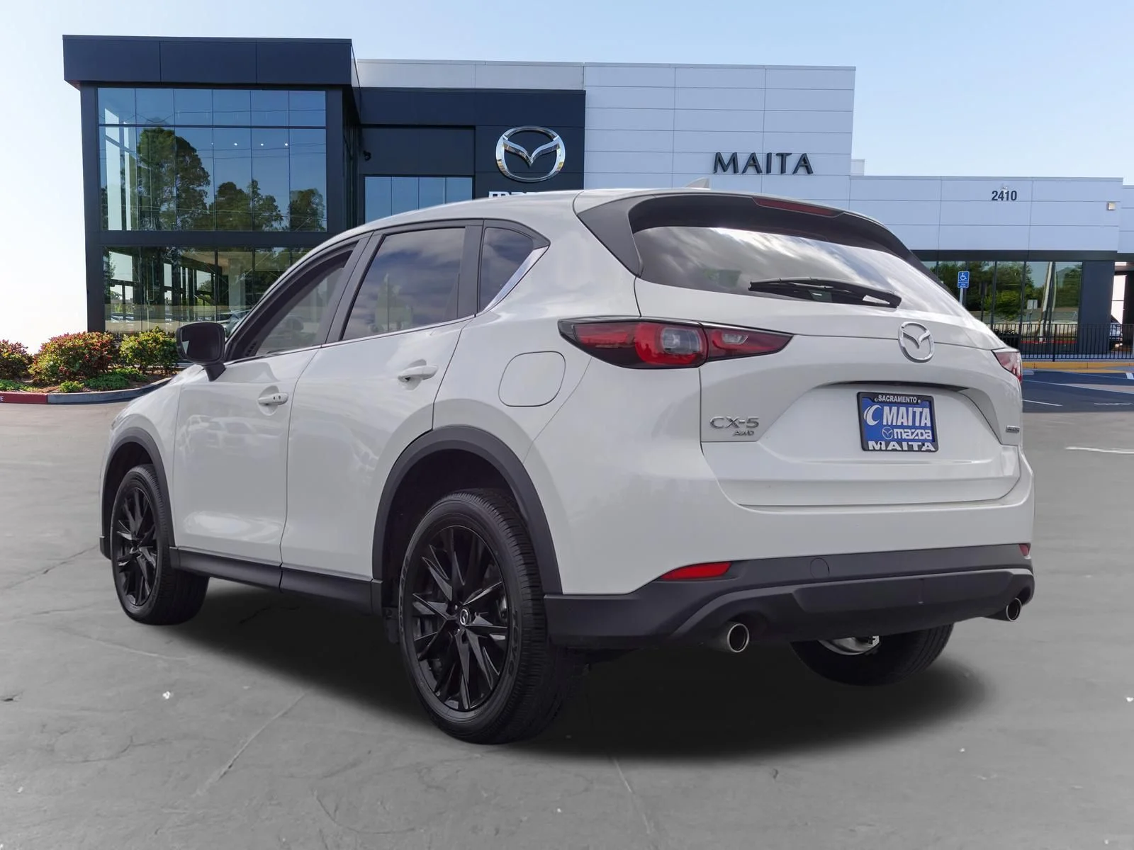 Certified Used 2025 Rhodium White Metallic Mazda 2.5 S Carbon Edition image 7