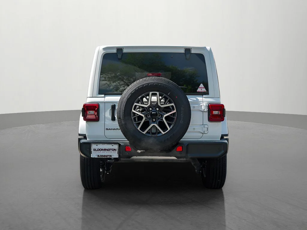 New 2026 Bright White Clearcoat Jeep Sahara image 4