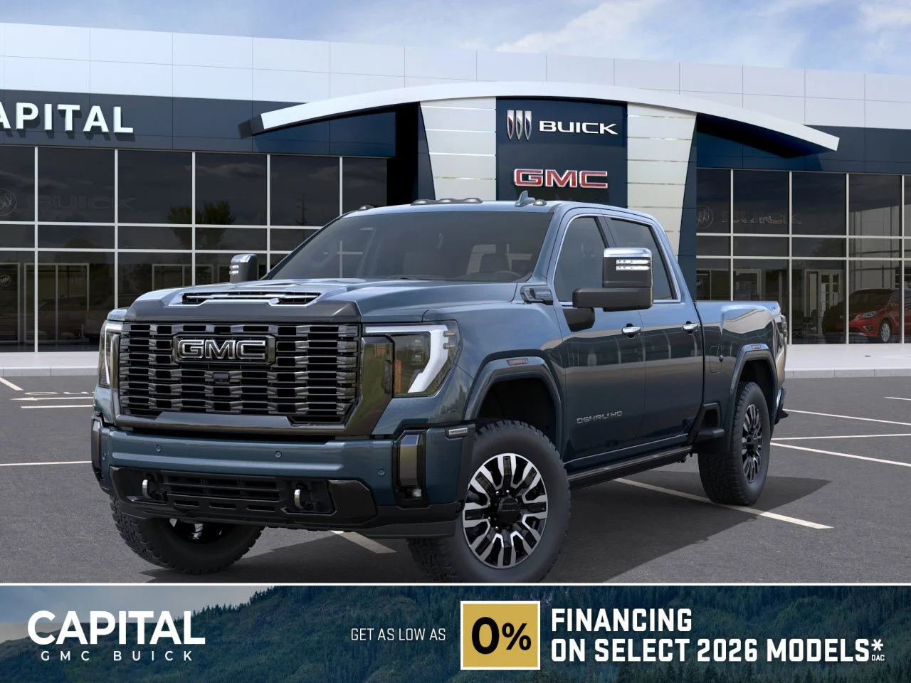 New 2026 DOWNPOUR METALLIC GMC Denali Ultimate image 1