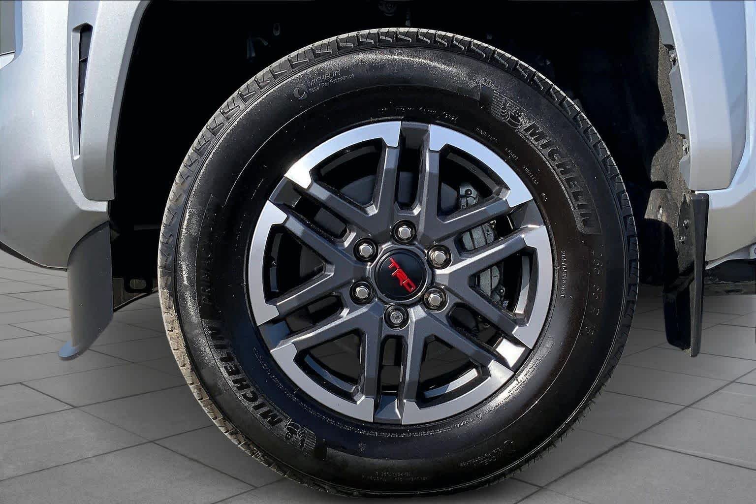 Used 2024 Celestial Silver Metallic Toyota TRD Sport image 10