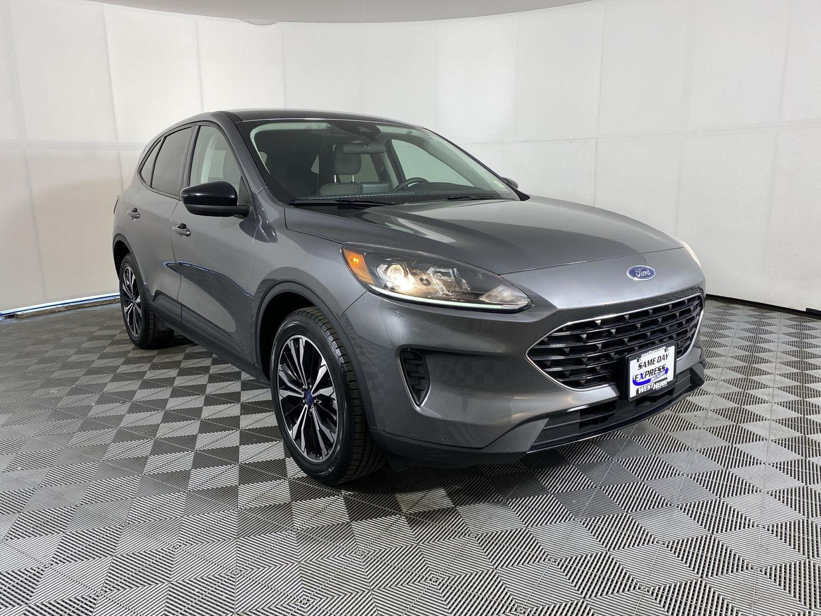 Used 2022 Carbonized Gray Ford SE Hybrid image 11