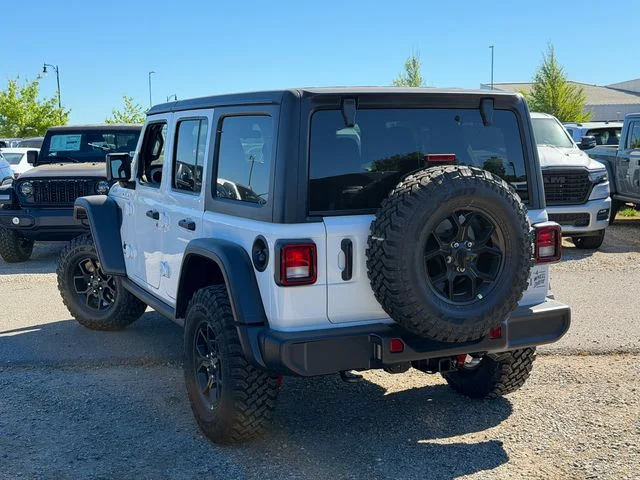 New 2026 Bright White Clear-Coat Exterior Paint Jeep Willys image 11