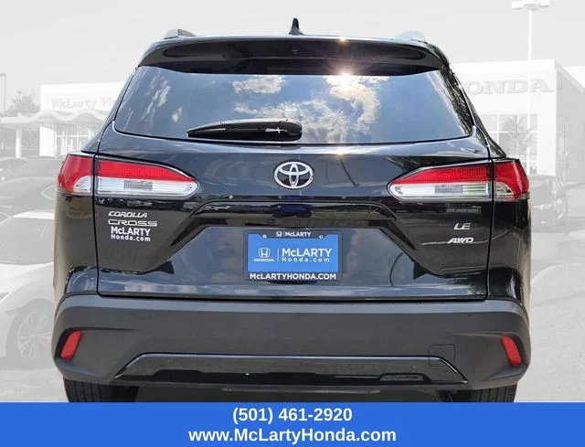 Used 2025 Jet Black Toyota LE image 6