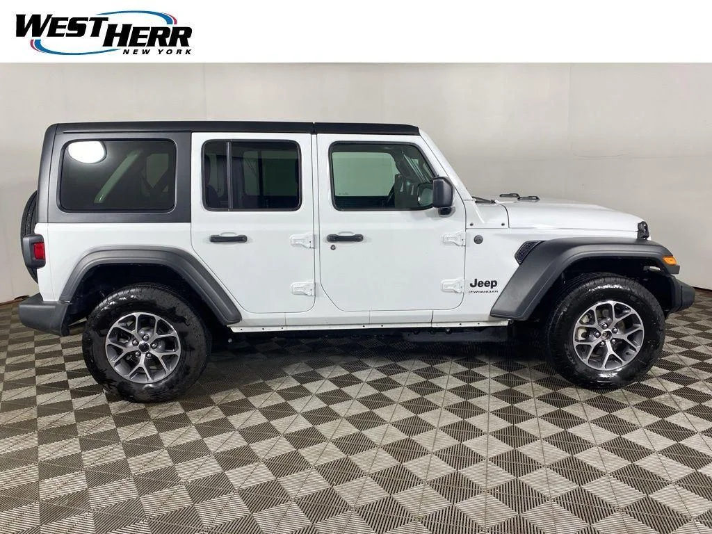 Used 2026 Bright White Clearcoat Jeep Sport S image 22