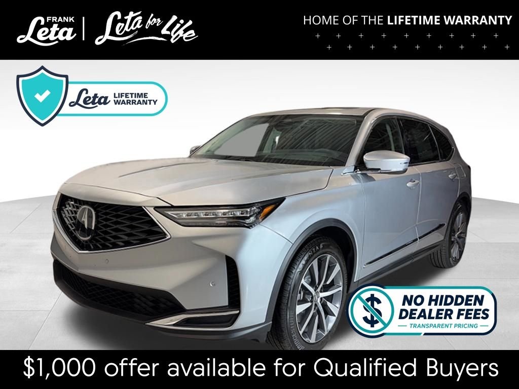 New 2026 Solar Silver Metallic Acura w/Technology Package image 1