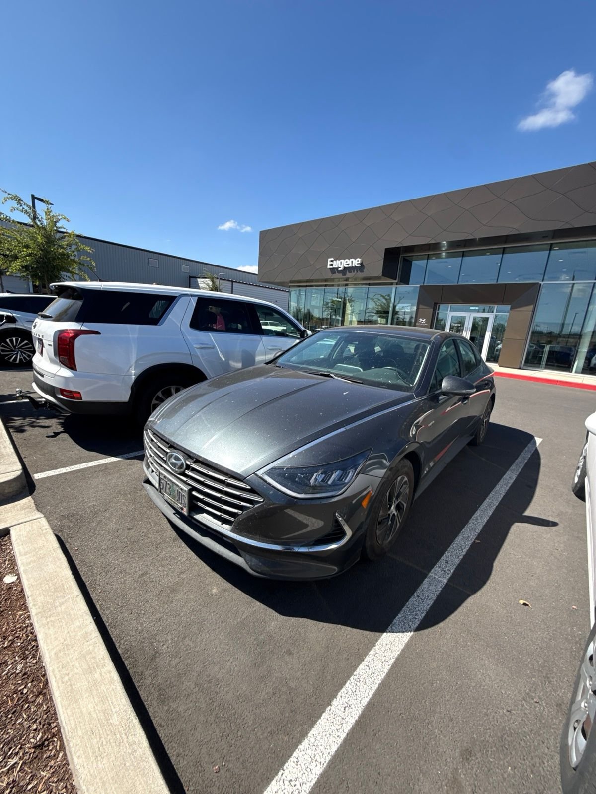 Used 2023 Gray Hyundai Blue image 2