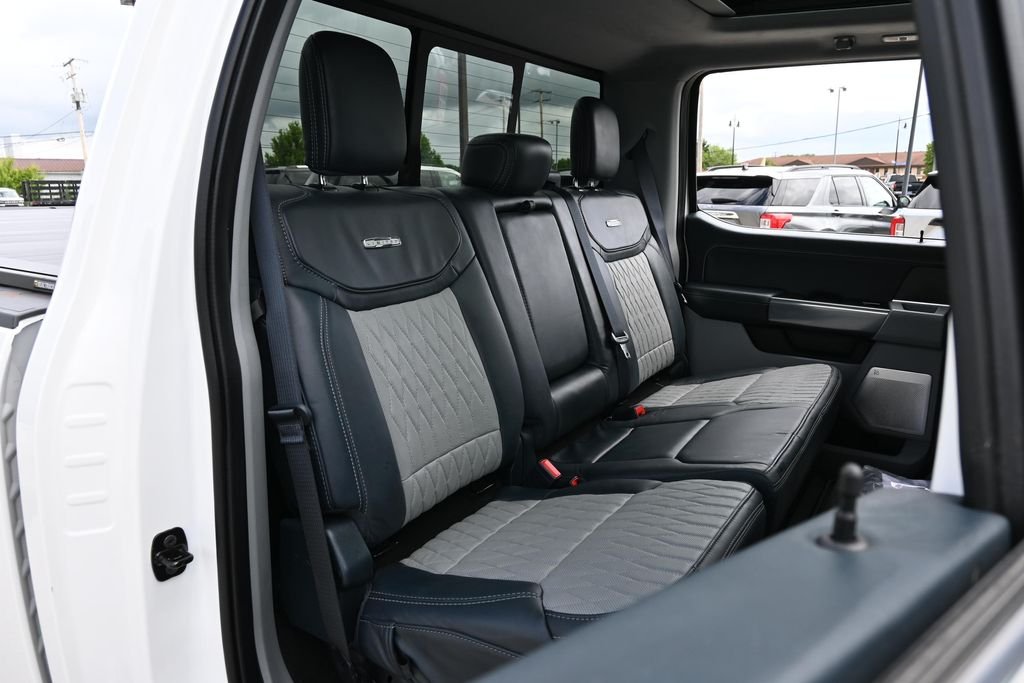 Used 2024 White Metallic Ford Limited image 27
