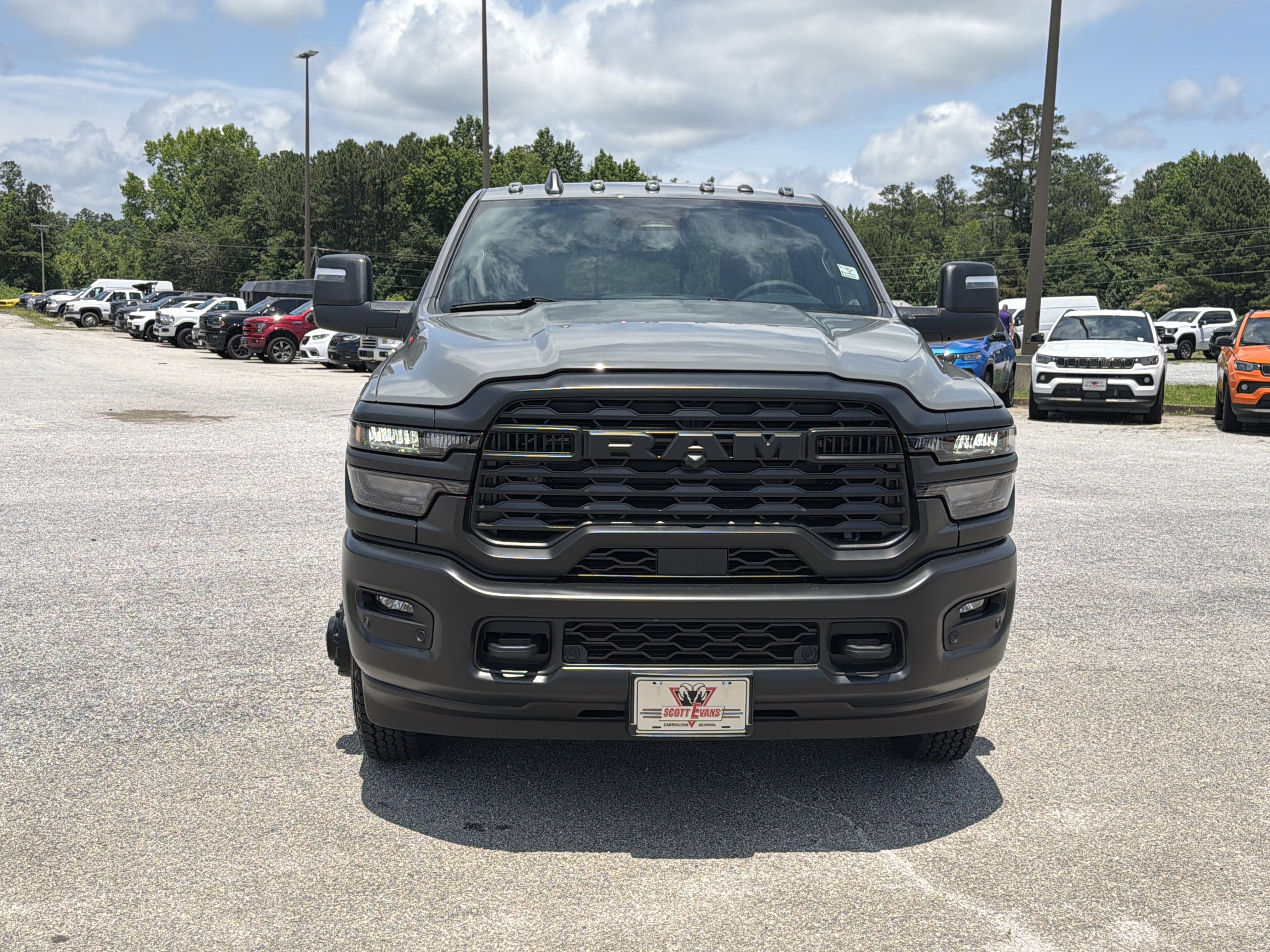 New 2026 Ceramic Gray Clear-Coat Exterior Paint RAM Tradesman image 3