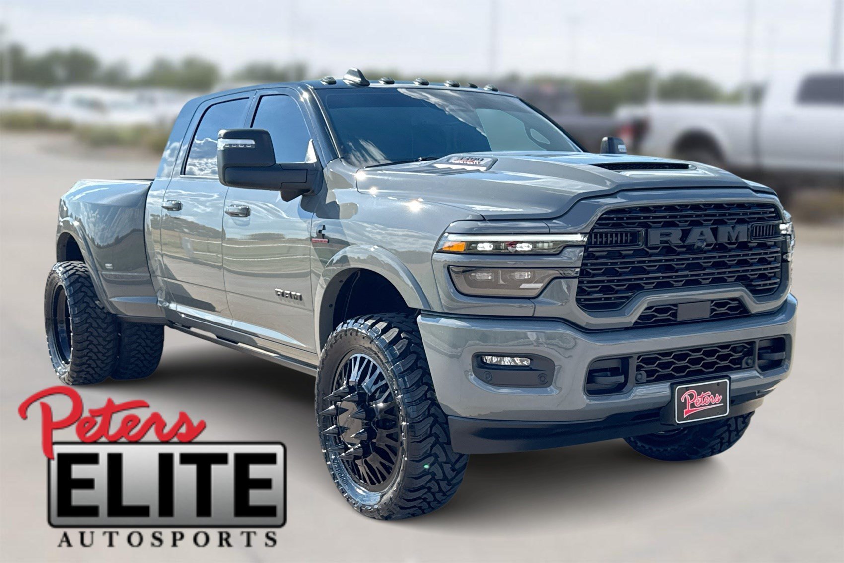 New 2026 Ceramic Gray Clearcoat Ram Limited image 1