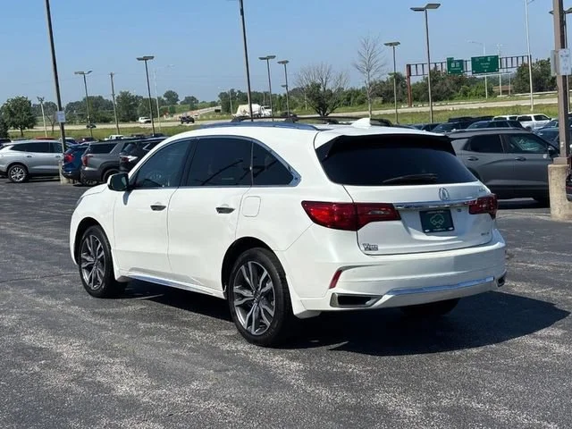 Used 2020 White Acura Advance Package image 3