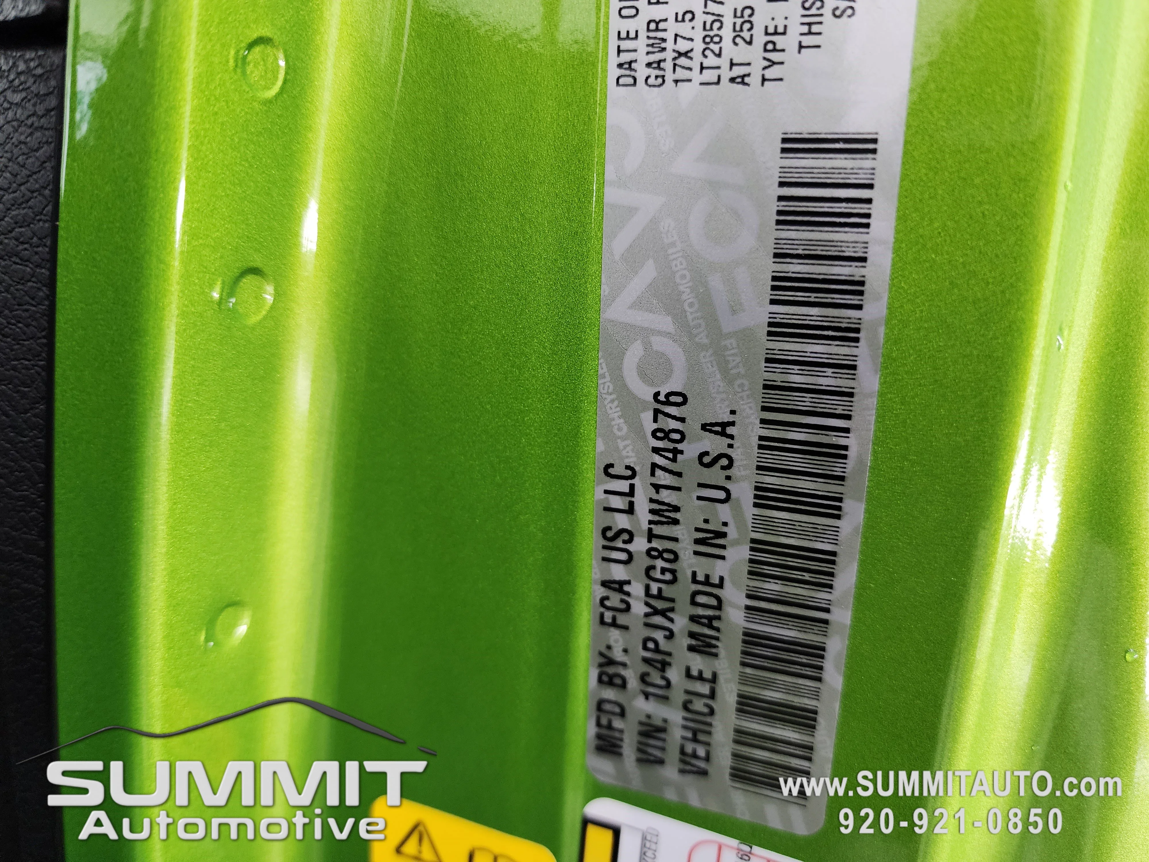New 2026 Mojito Clear-Coat Exterior Paint Jeep Rubicon image 60