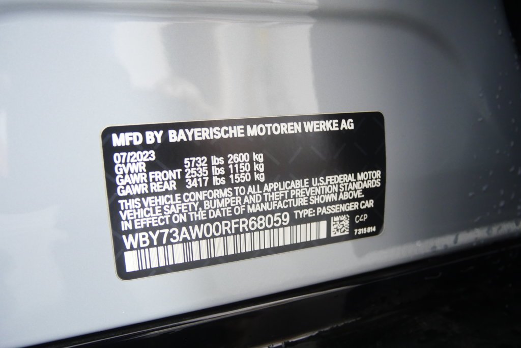 Used 2024 Brooklyn Grey Metallic BMW eDrive40 image 29