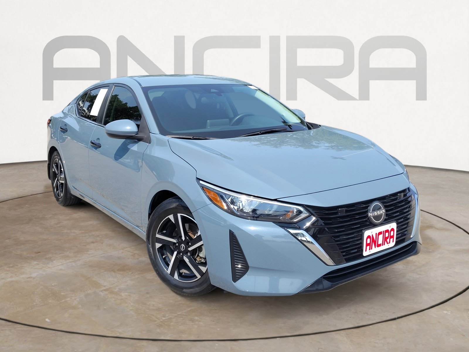 Used 2024 Atlantic Gray Metallic Nissan SV image 4