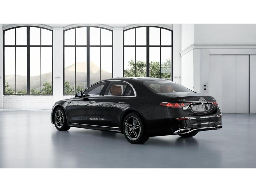 New 2027 Obsidian Black Metallic Mercedes-Benz S 580e image 29