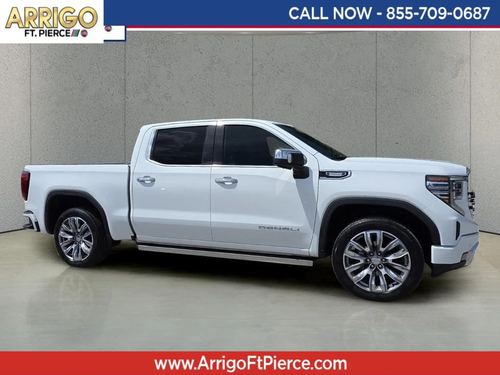 Used 2023 Summit White GMC Denali image 1