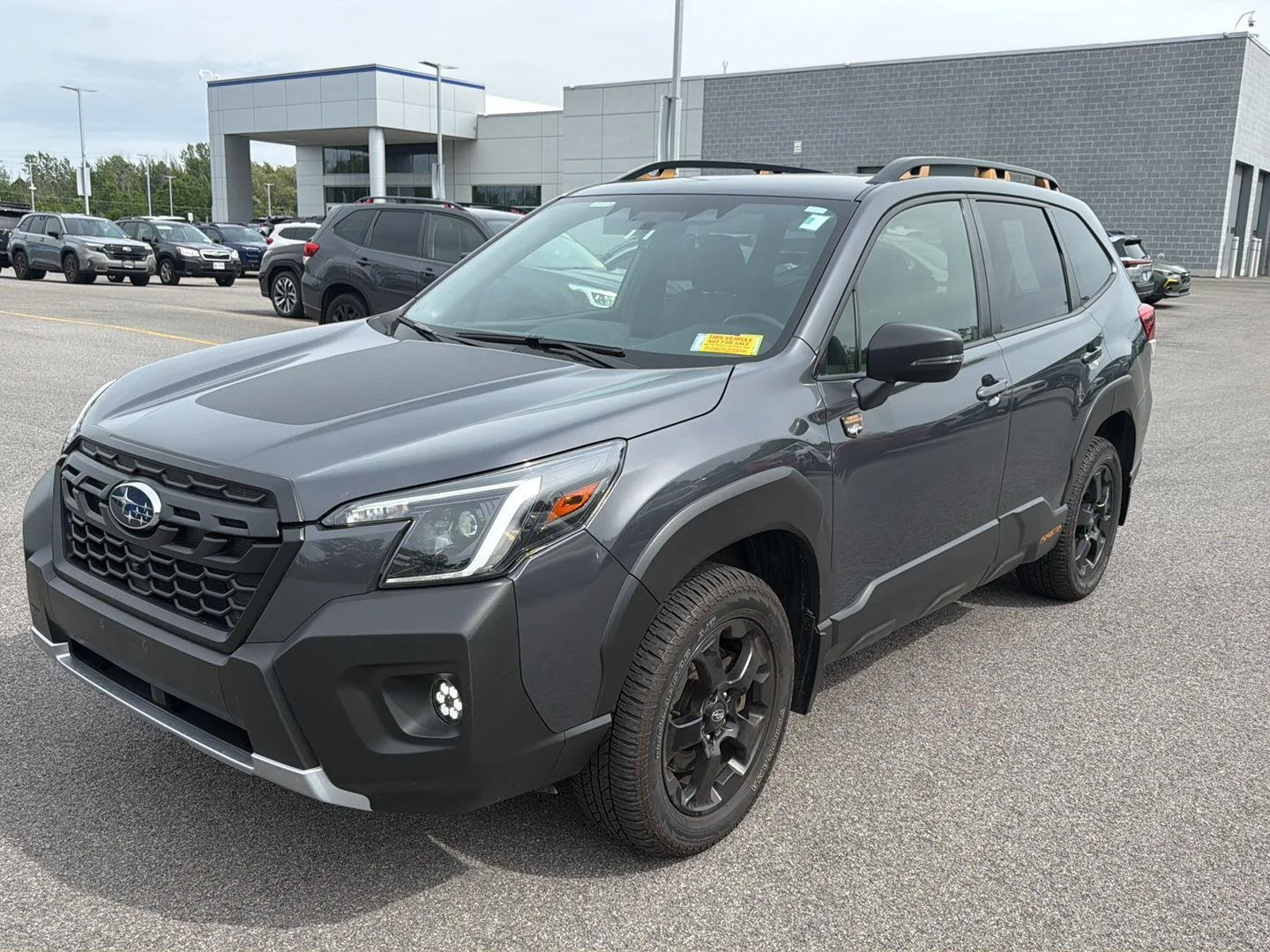 Used 2024 Magnetite Gray Metallic Subaru Wilderness image 8