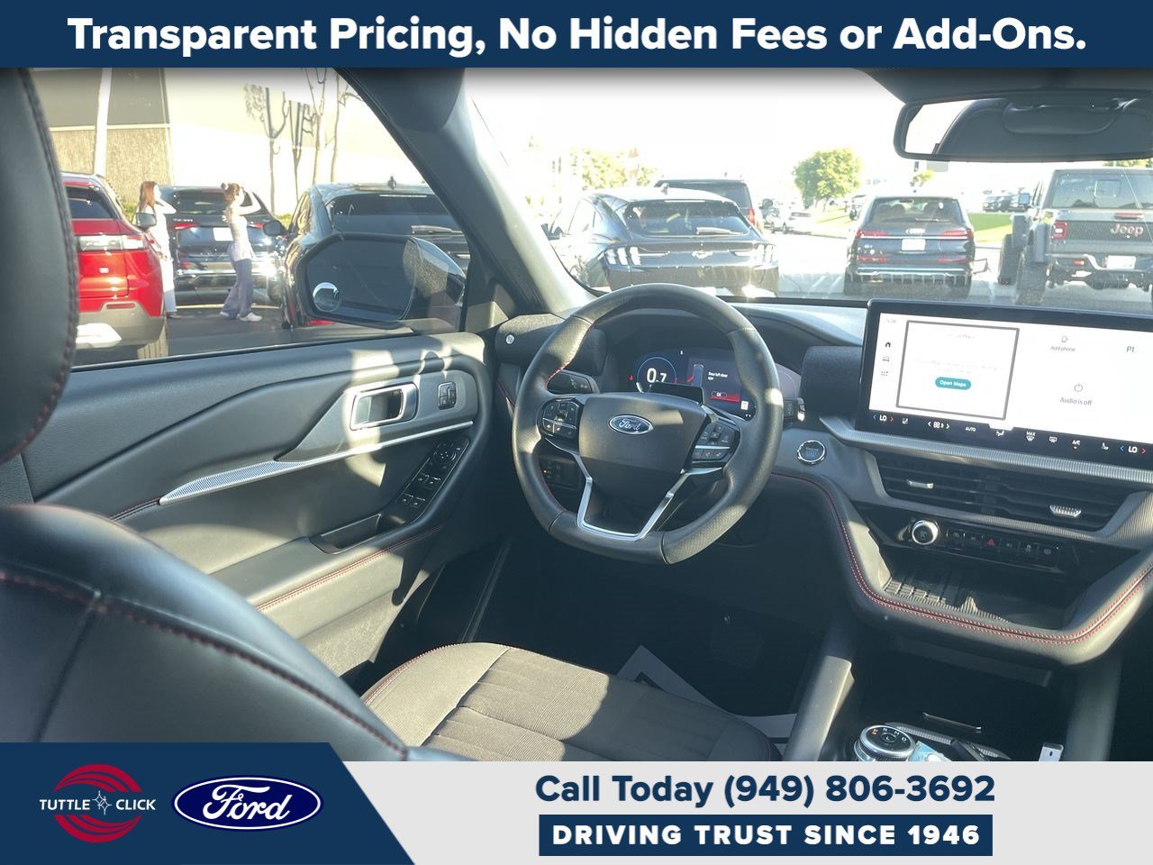 Certified Used 2025 Vapor Blue Ford ST-Line image 10