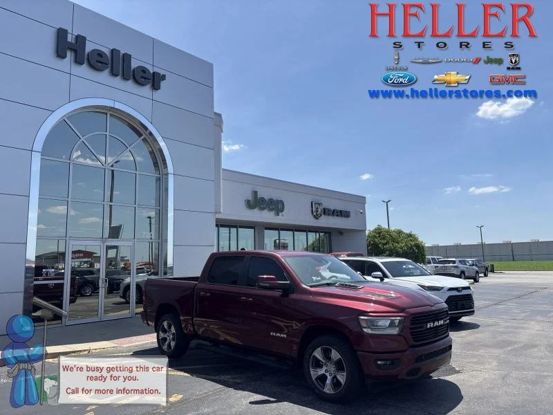 Used 2023 Delmonico Red Pearlcoat Ram Laramie image 1