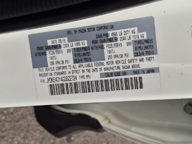 Used 2016 White Mazda Grand Touring image 34