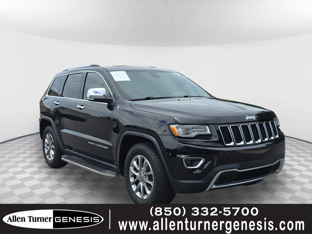 Used 2015 Black Jeep Limited image 1