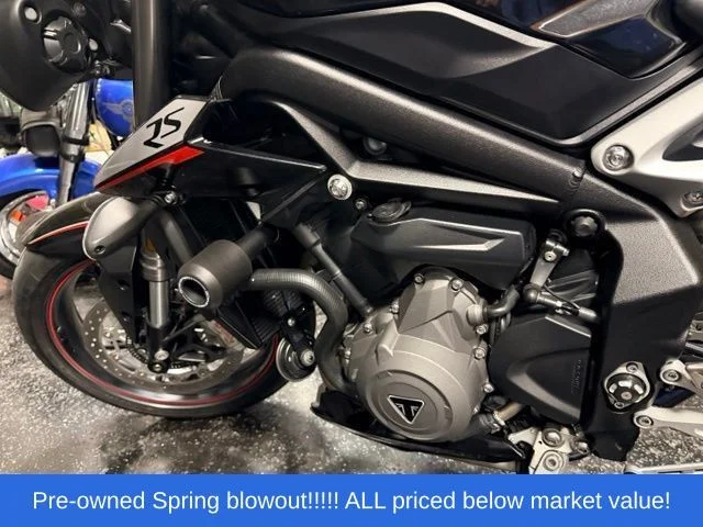 Used 2018 Black Triumph motorcycle image 24